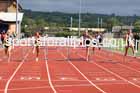Heptathlon 100 metres hurdles, 2025 EAP International Combined Events, Hexham, Northumberland.  Photo: David T. Hewitson/Sports for All Pics
